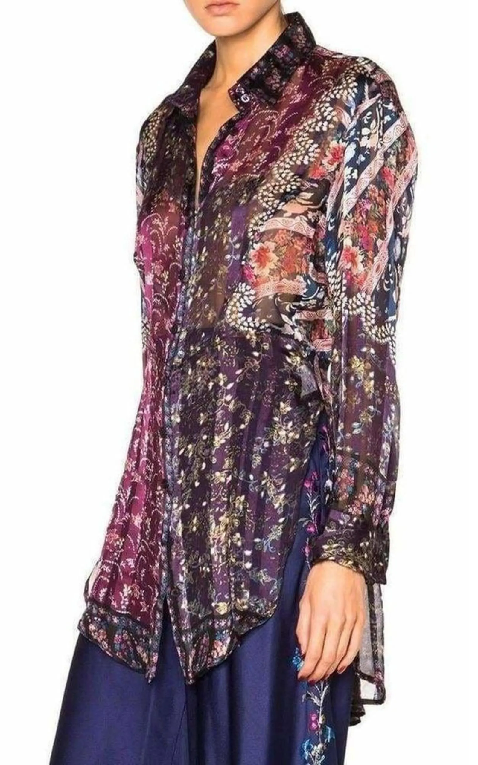 Alina Silk Shirt