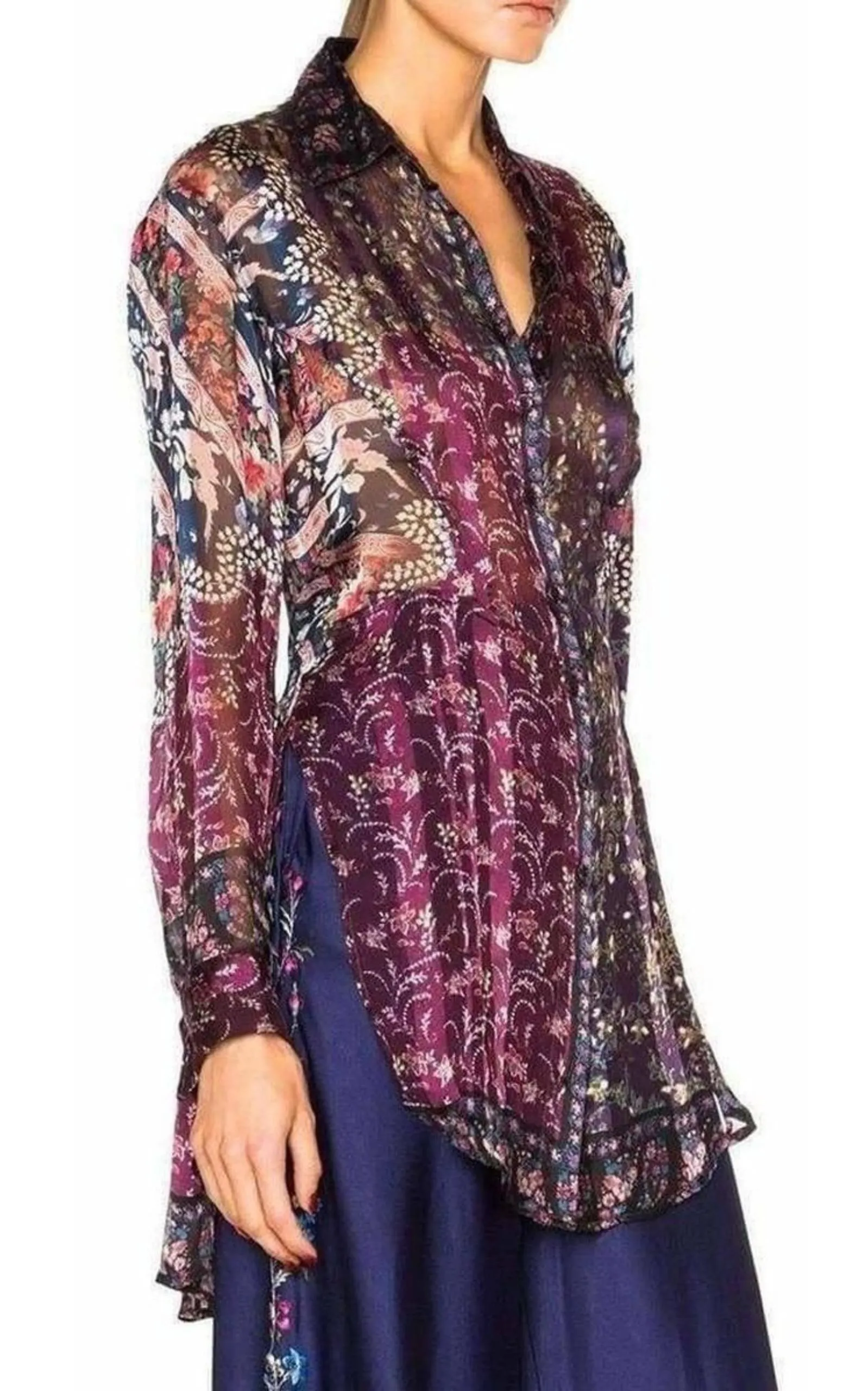 Alina Silk Shirt