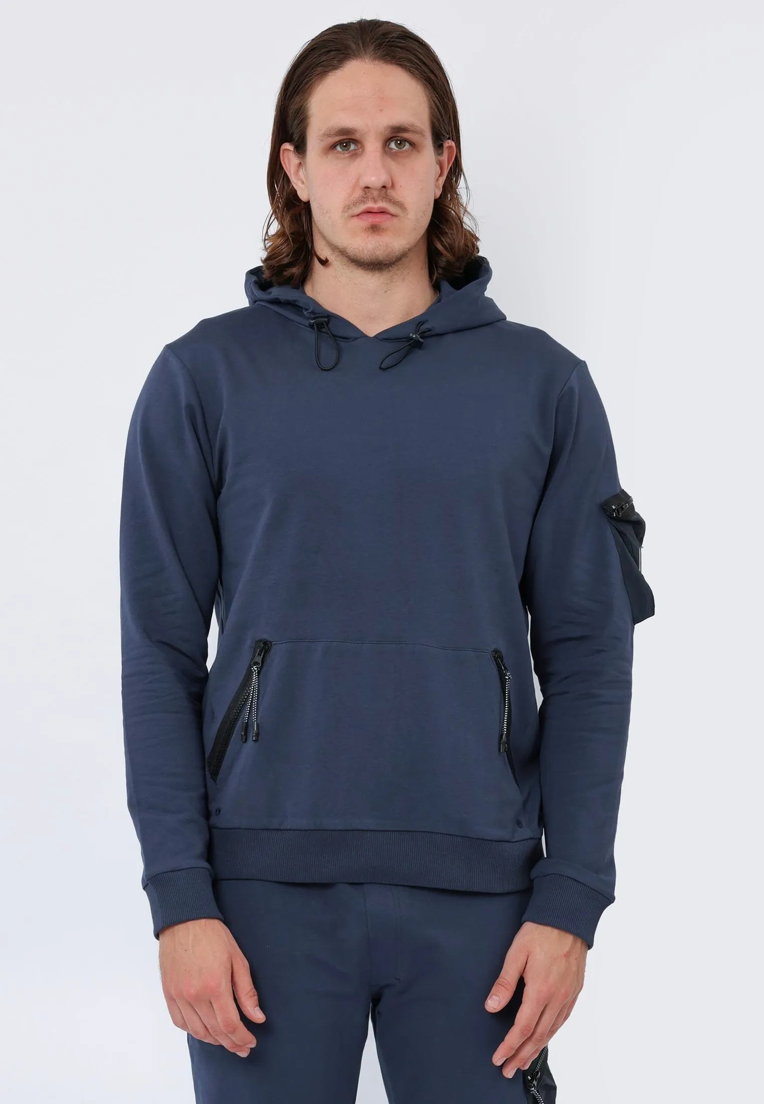 BENCH HOODIE INDIGO