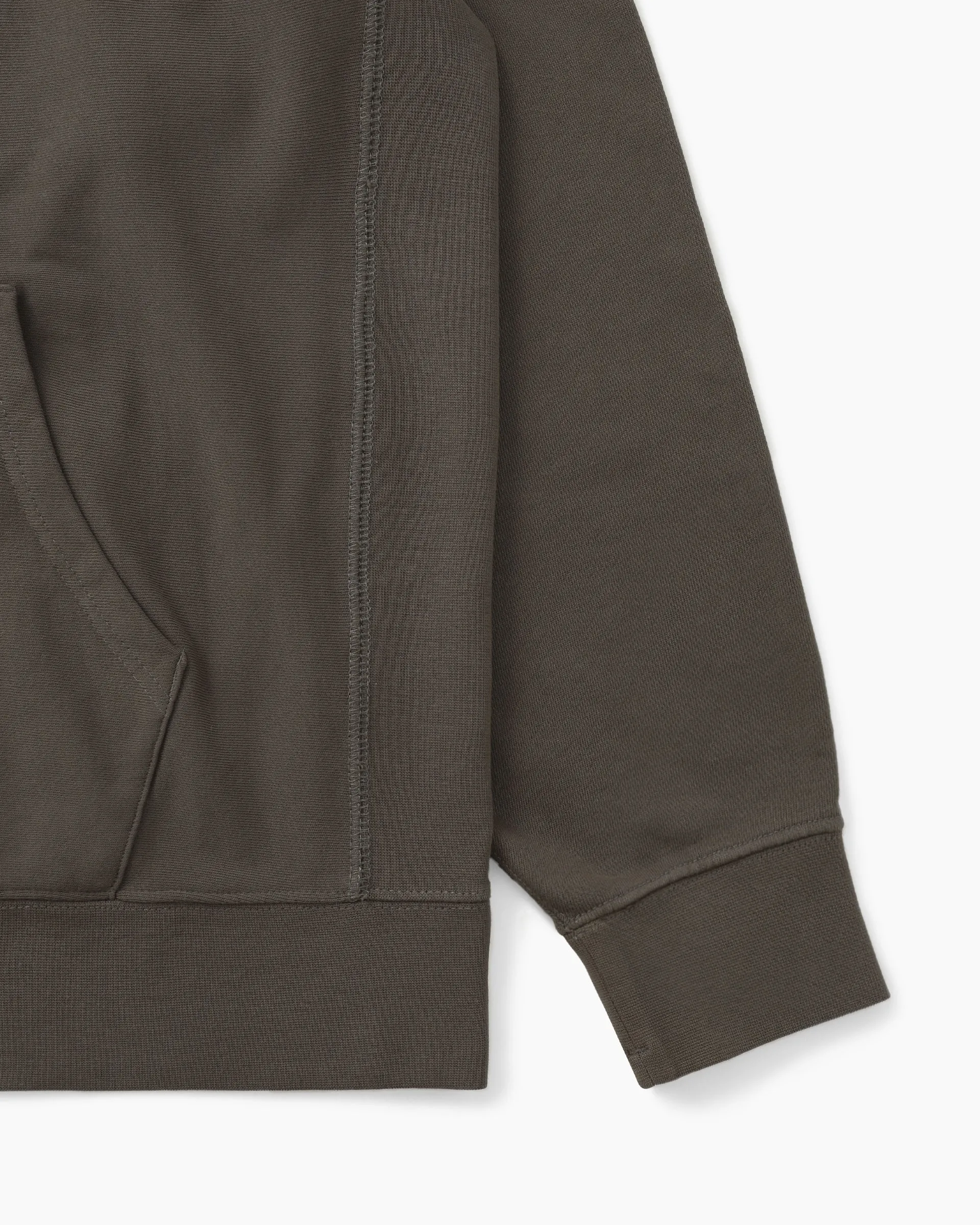 Dyed Stock Hoodie Charcoal