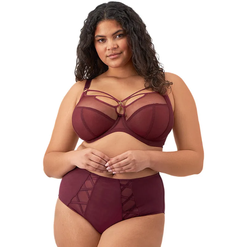 Elomi Sachi Full Brief Cabernet