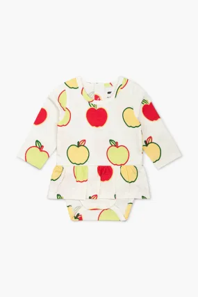 Long Sleeve All Dressed Up Bodysuit_Fall Apples