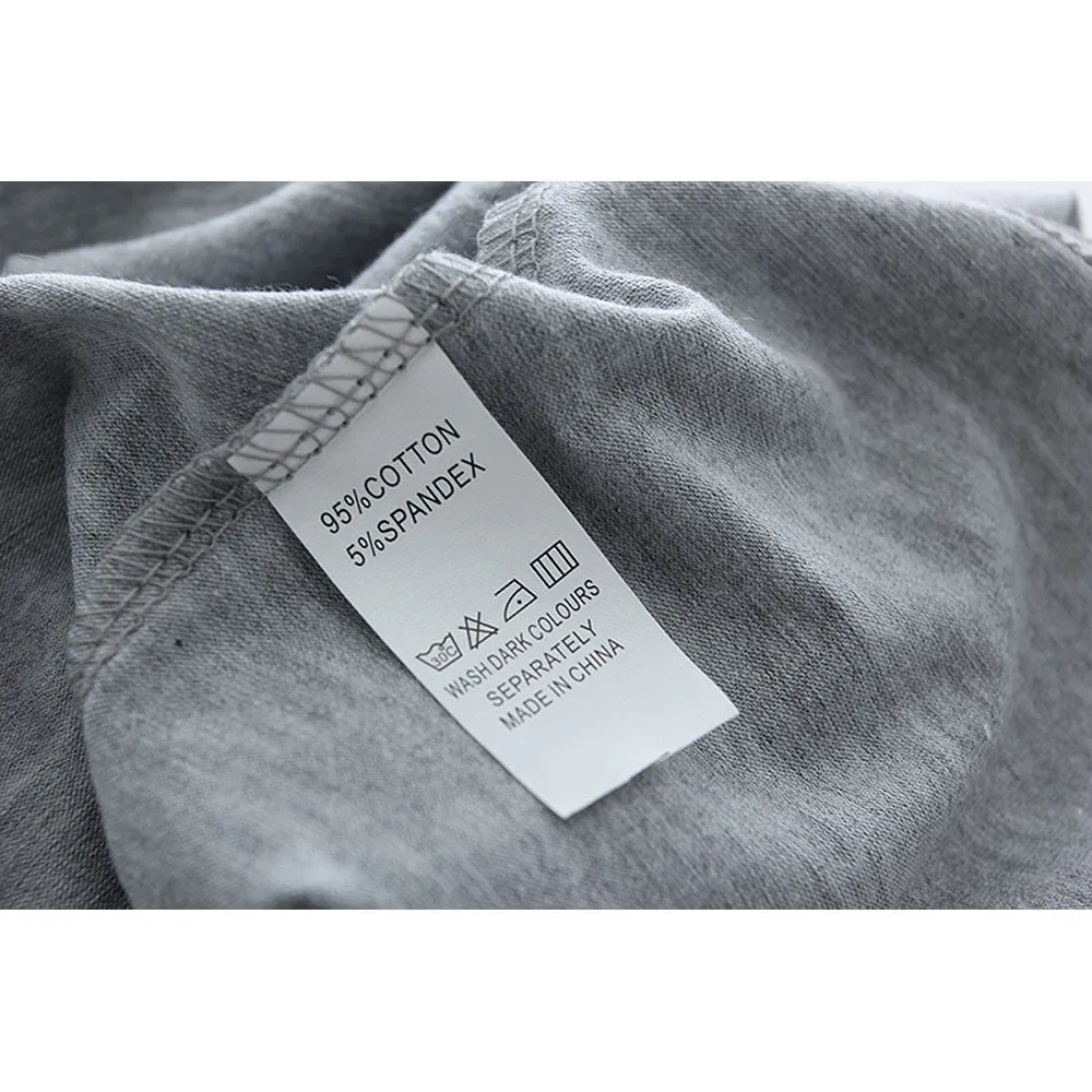 Men's Long Sleeves Cotton Top