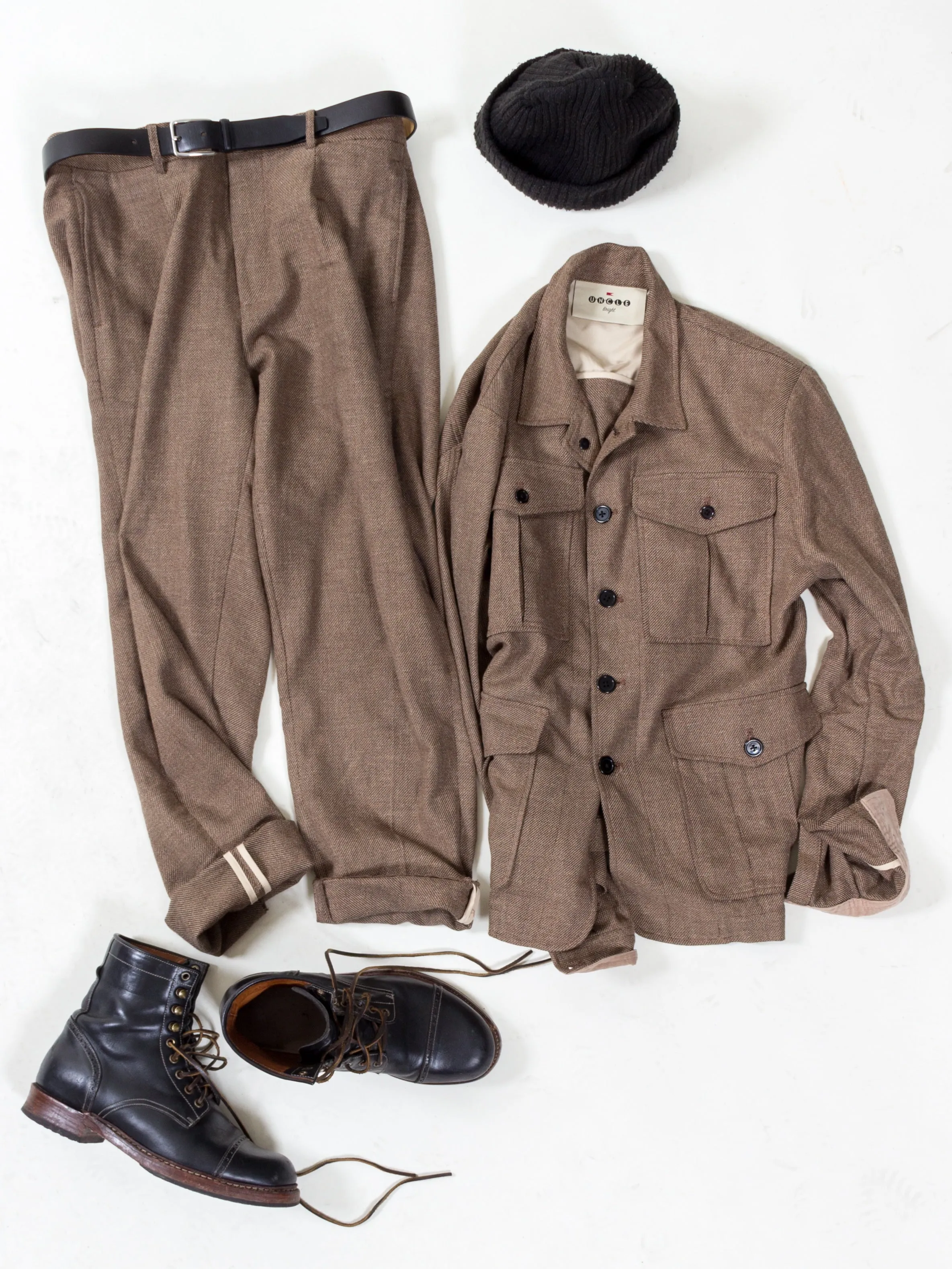 Uncle Bright, Earl, Brown/ Black